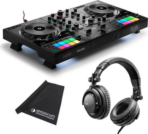 Produktbild Hercules Inpulse 500 DJ Controller mit DJ45 Kopfhörer
