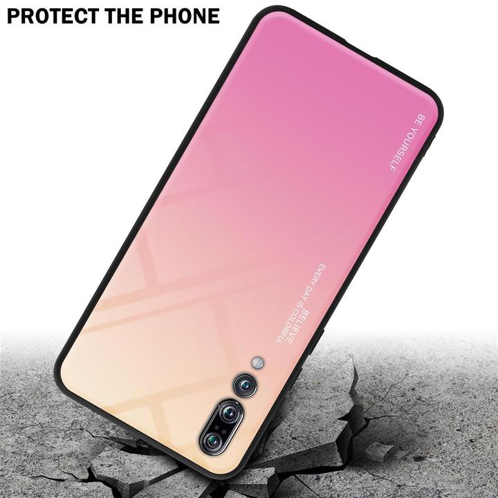 Image du produit Cadorabo Couverture en verre TPU 2 couleurs (Huawei P20 Pro, Huawei P20 Plus)