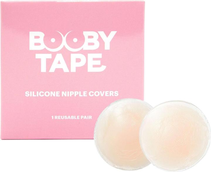 Booby Tape Silicone Nipple Covers (Einzelpack, One Size)