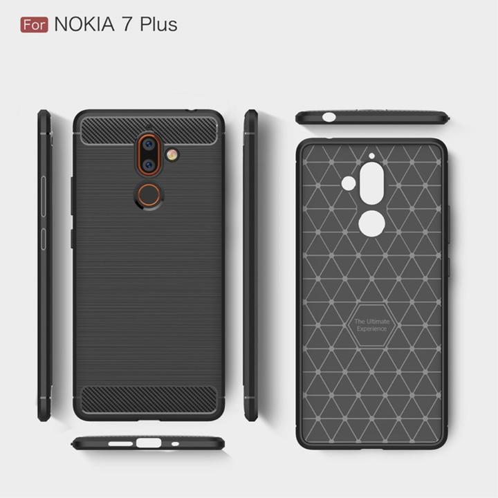 Actual product image Cover-Discount Silicone case metal carbon look