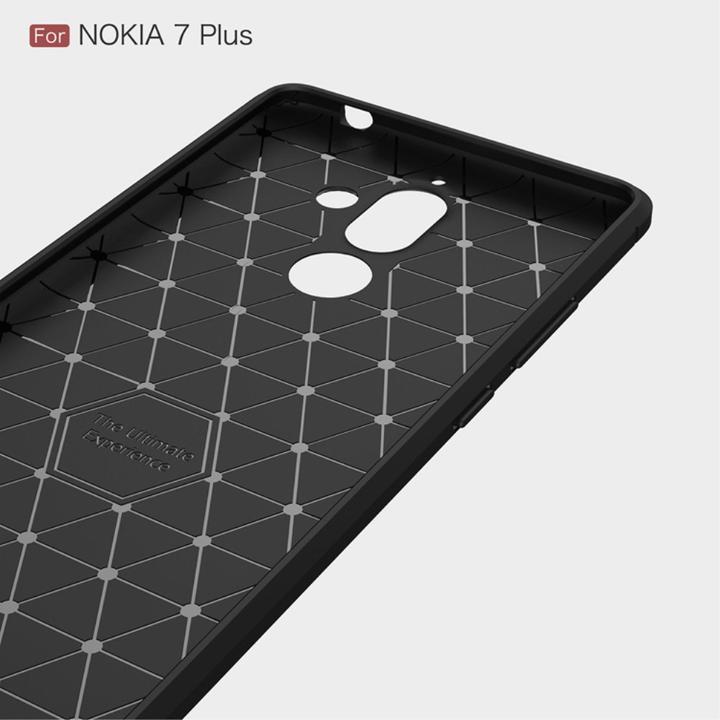 Actual product image Cover-Discount Silicone case metal carbon look