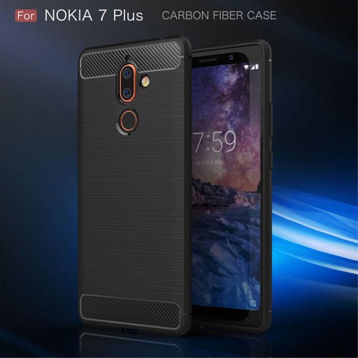 Actual product image Cover-Discount Silicone case metal carbon look