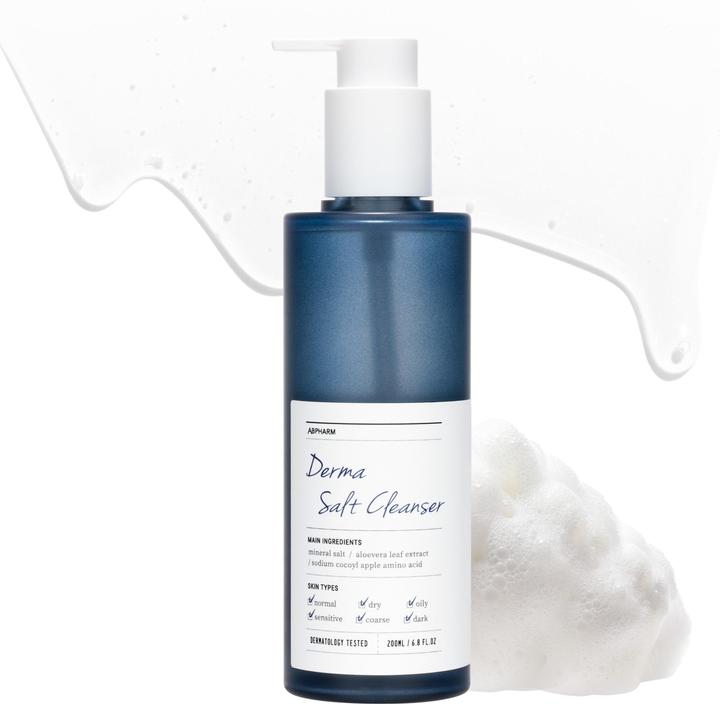 Actual product image Abpharm Derma Salt Cleanser (Cleansing Foam, 200 ml)