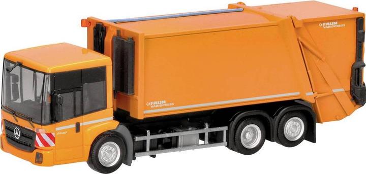 Produktbild Herpa 319003 H0 LKW Modell Mercedes Benz Econic Pressmüllfahrzeug FAUN VARIOPRES