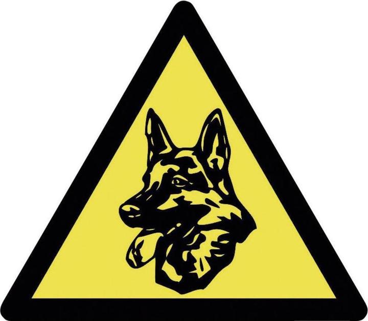Pentatech Warnkleber Wachhund