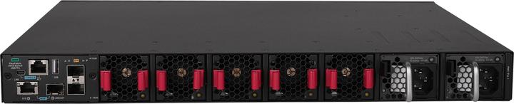 Actual product image HPE E N FlexFabric 5945 Switch, 32 QSFP28, 2 SFP Ports, VXLAN, VTEP, OVSDB Support (32 Ports)
