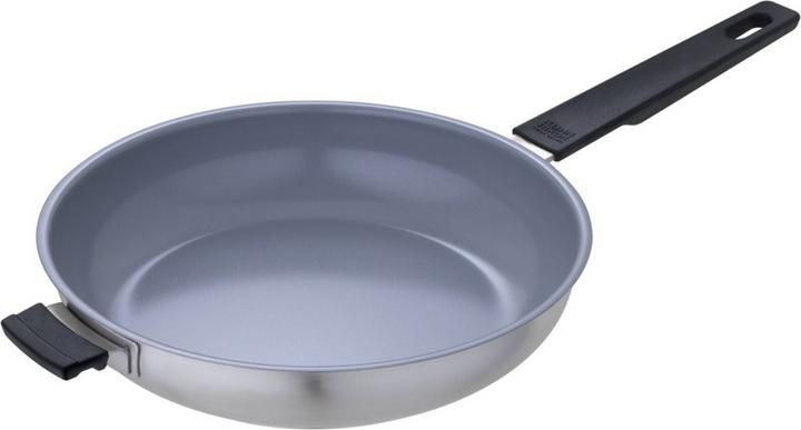 Actual product image Kuhn Rikon Smart & Compact (28 cm, Frying pan, Stainless steel)