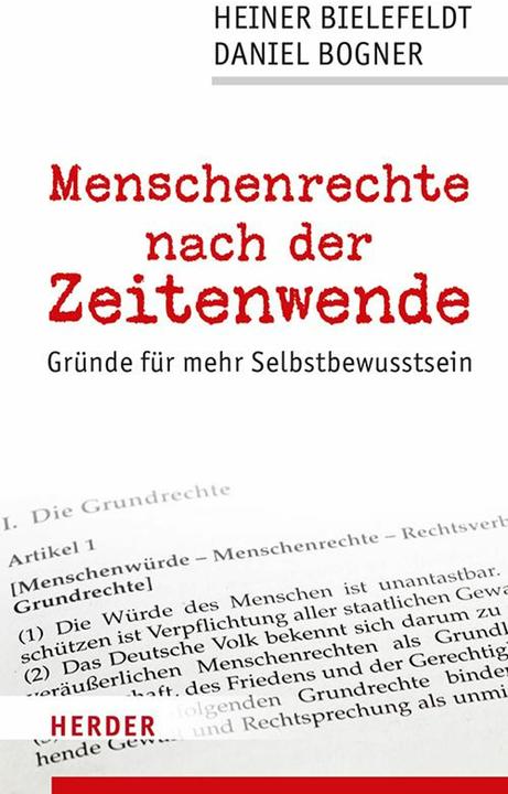Produktbild Menschenrechte nach der Zeitenwende (Deutsch, Bielefeldt, Heiner/Bogner, Daniel, 2025)
