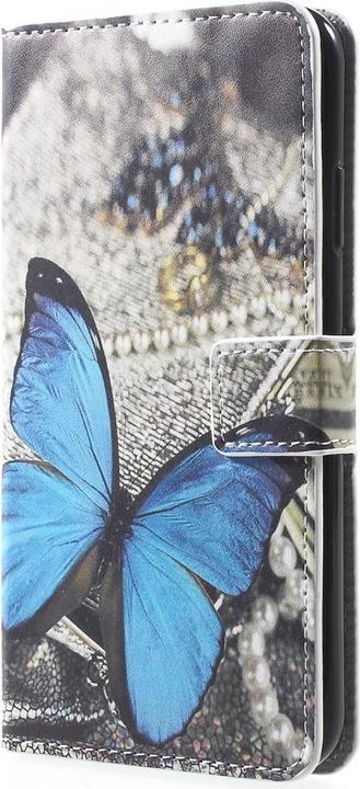 Image du produit Cover-Discount Housse en cuir Porte-carte Papillon (Apple iPhone XR)