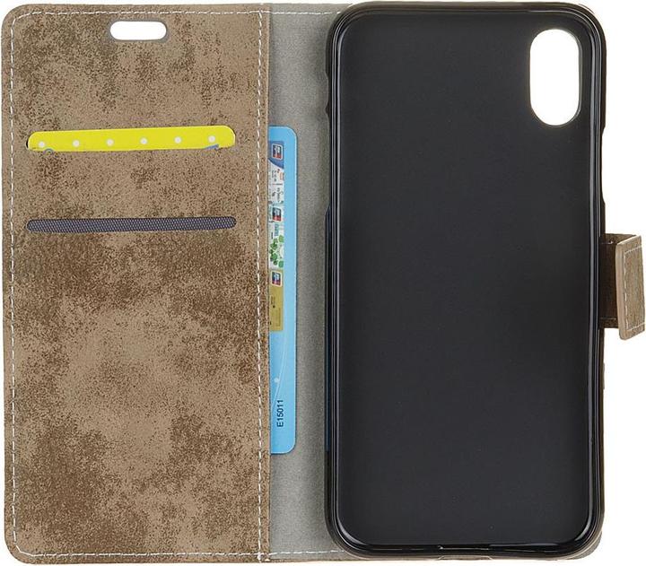 Produktbild Cover-Discount Vintage Style Wildleder Optik (Apple iPhone XS Max)