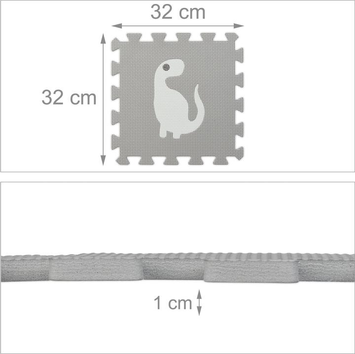 Image du produit Relaxdays Tapis-de-jeu (32 x 32 x 1 cm)