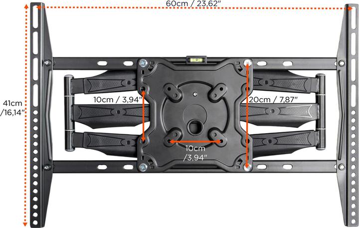 Actual product image Celexon Adjust-S70460 Wall Mount (Wall, 70", 50 kg)