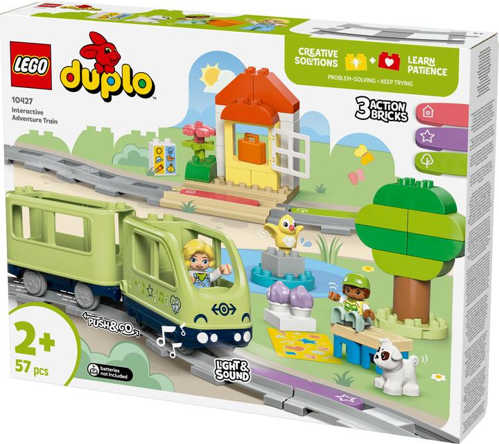 Produktbild LEGO Interaktive Abenteuer-Eisenbahn (10427)