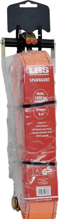 Produktbild LAS Spanngurt 2teilig Ratsche