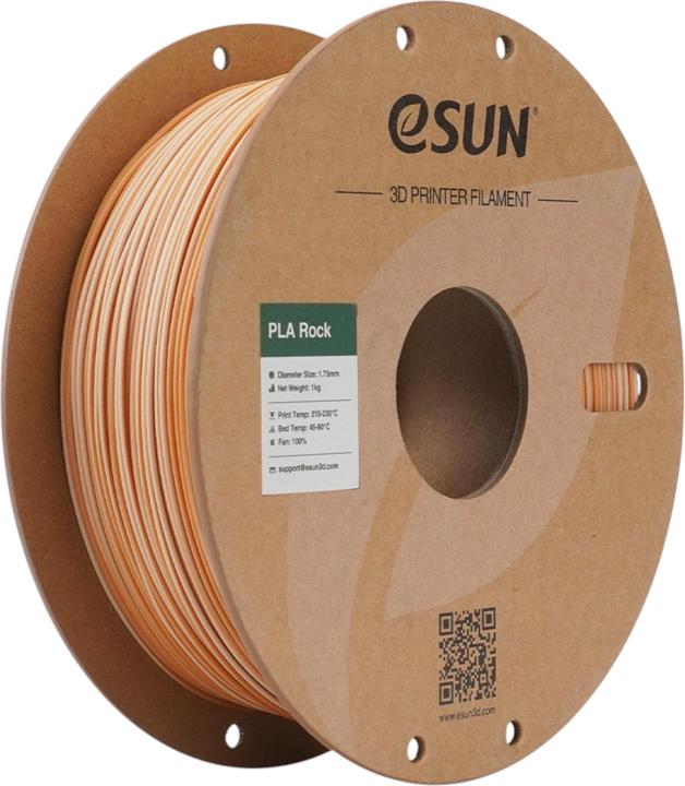 Produktbild eSUN PLA ROCK 1,75mm SANDSTONE 1kg (PLA, 1.75 mm, 1000 g, Beige)