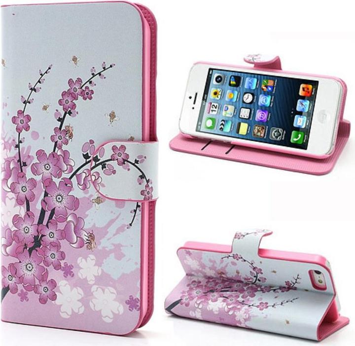 Image du produit Cover-Discount Housse en cuir Prune Fleur