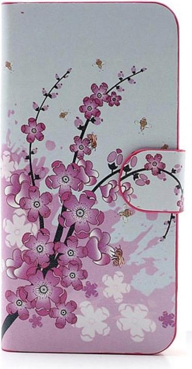 Image du produit Cover-Discount Housse en cuir Prune Fleur