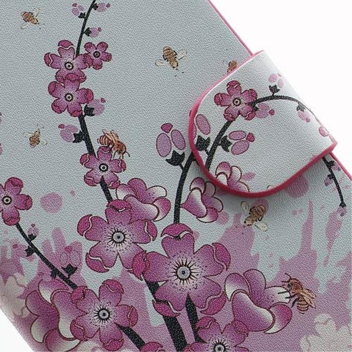 Image du produit Cover-Discount Housse en cuir Prune Fleur