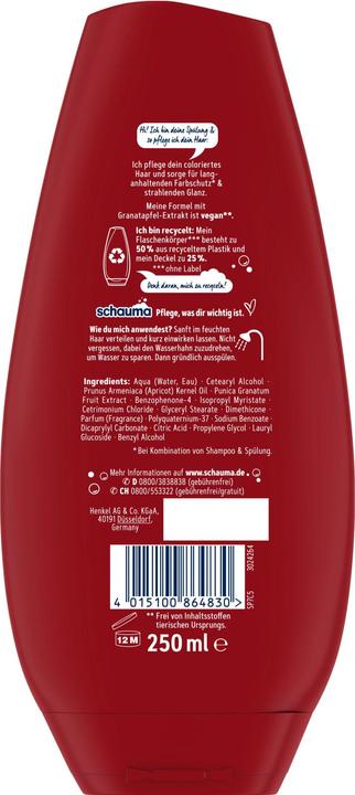 Actual product image Schwarzkopf Colour gloss (250 ml)