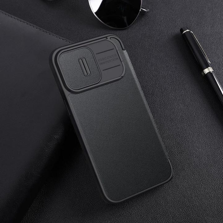 Actual product image Nillkin Qin Pro Leather Case (Apple iPhone 14 Pro)