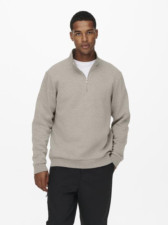 Actual product image Only & Sons Onsceres Half Zip Sweat Noos (L)