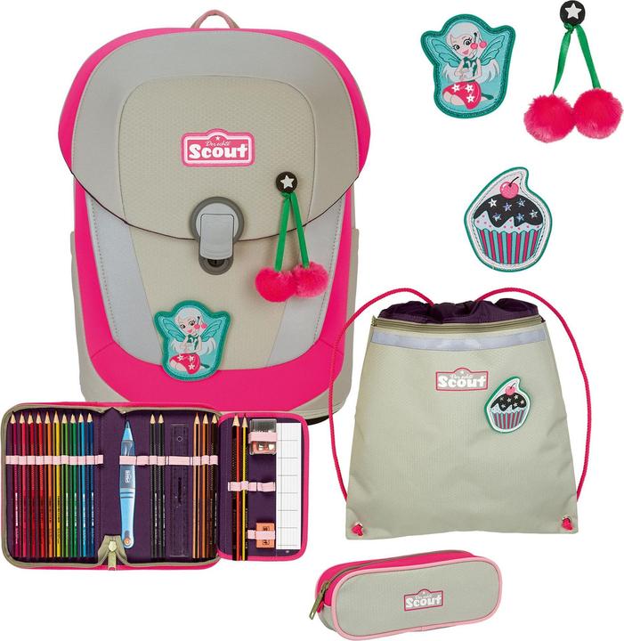 Scout Sunny II Schulranzenset 4tlg. (22 l)