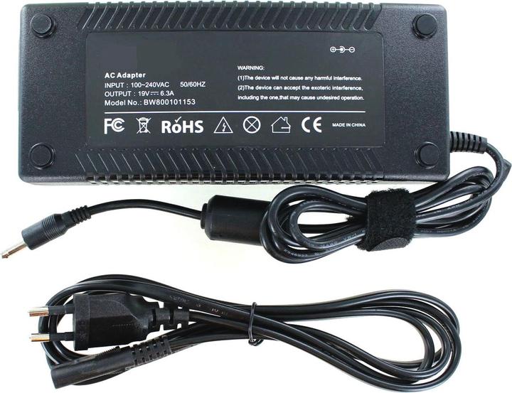 Actual product image AGI 4631 - Notebook - Indoor - 100-240 V - Black - ASUS G51J - 145 mm (120 W)