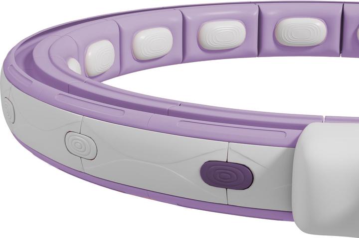Image du produit SportNow Hula Hoop Kunststoff, Metallsand Violett (1300 g)