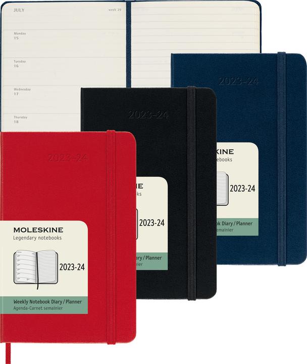 Produktbild Moleskine Wochenplaner (13 x 21 cm, Englisch)