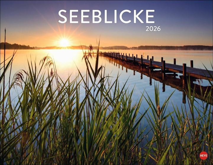 Produktbild Seeblicke Posterkalender 2026 (44 x 34 cm, Harter Einband, Deutsch)