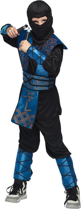 Image du produit Boland Costume de ninja royal pour enfants (110, 116, 122, 128)