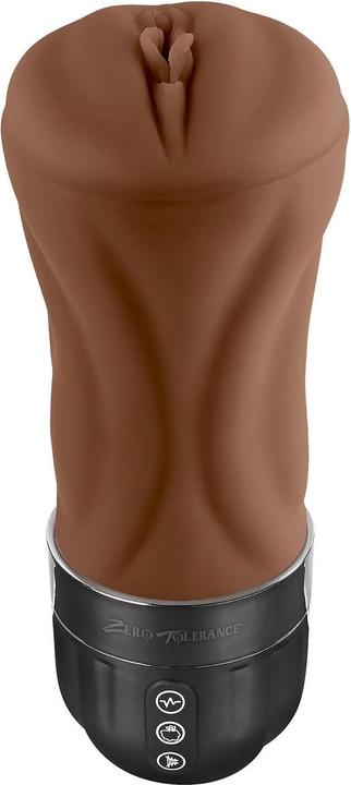 Zero Tolerance Tight Lipped Masturbator Brown 24,5 cm