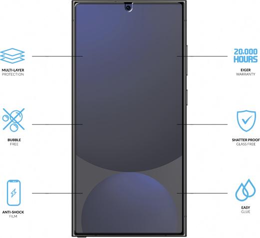 Actual product image Eiger Mountain H.I.T (1 Piece, Samsung Galaxy S25 Ultra)