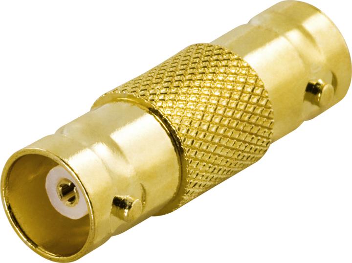 Actual product image Deltaco BNC skarvkontakt/koenbytare hona till