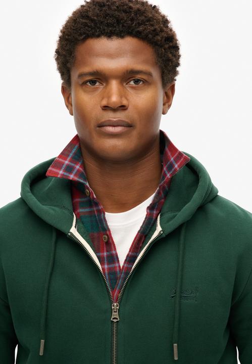 Actual product image Superdry ESSENTIAL LOGO ZIP HOODIE HB Heren Vest (XL)