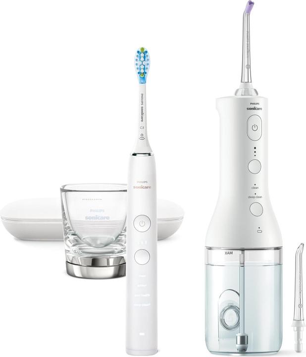 Actual product image Philips Sonicare Diamond Clean 9000 & Cordless Power Flosser 3000 (Sonic toothbrush)