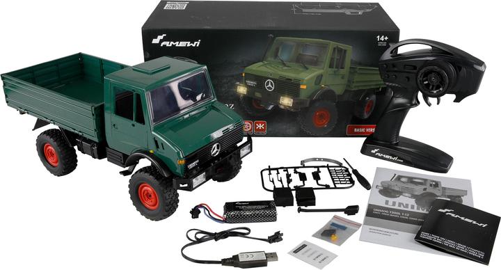 Actual product image Amewi Mercedes-Benz Unimog 4WD licence vehicle (RTR Ready-to-Run)