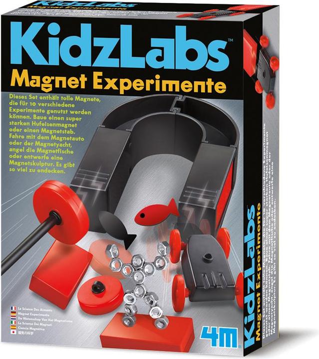 Produktbild 4M Set für Experimente mit Magneten KidzLabs
