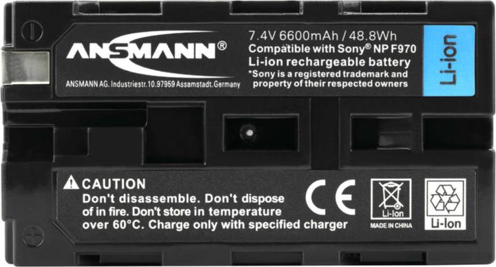 Produktbild Ansmann A-Son NP-F970 (Kamera Akku)