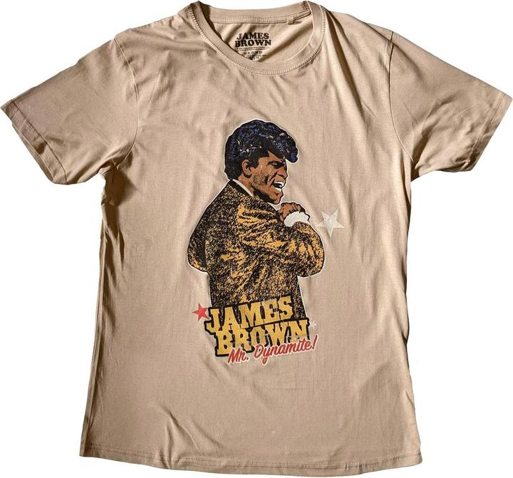 Actual product image James Brown Mr Dynamite TShirt (XL)