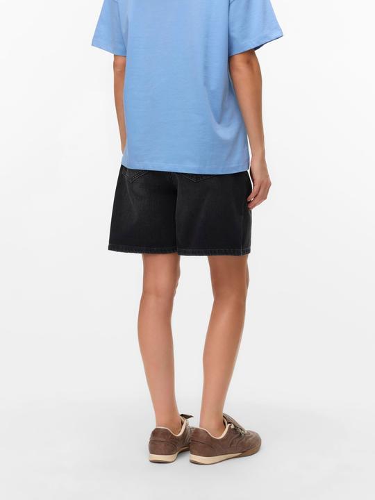 Immagine prodotto Mamalicious Normal geschnitten Mid Rise 5-Pocket-Shorts Jeans-Shorts (L)
