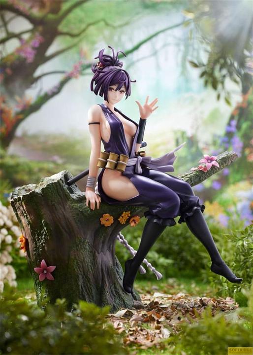 Actual product image Furyu Hell's Paradise PVC Statue 1/7 Yuzuriha 22 cm