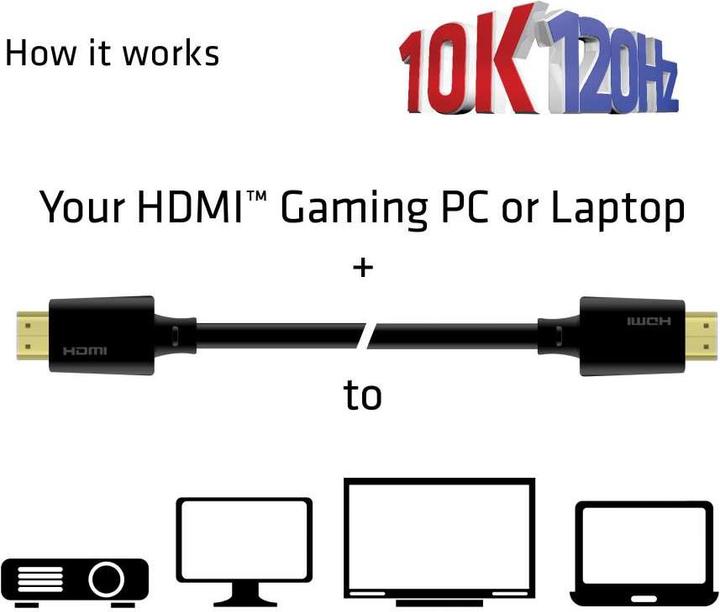 Produktbild Club 3D HDMI (Typ A) — HDMI (Typ A) (1 m, HDMI)
