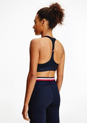 Tommy Hilfiger Flag Racer-BH mittlerer Intensität für Damen (XS)