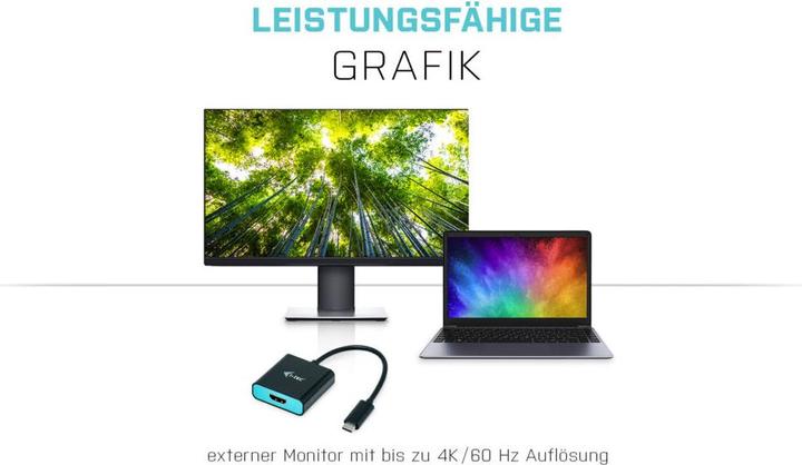 Image du produit i-tec USB Typ-C zu (HDMI, 5.40 cm)