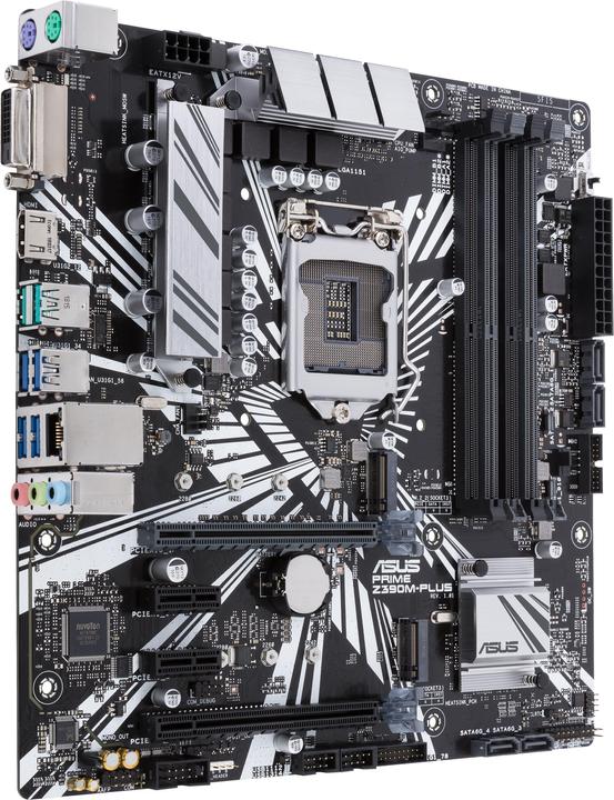 Actual product image ASUS Prime Z390M-Plus (LGA 1151, Intel Z390, mATX)