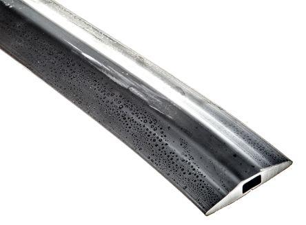 Actual product image Vulcascot Black std Snap Fit cable protector,3m L (Cable bridge, 300 cm)