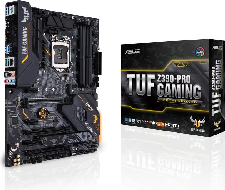 Produktbild ASUS TUF Z390-Pro Gaming (LGA 1151, Intel Z390, ATX)