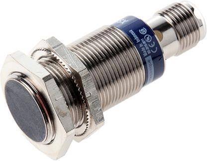 Actual product image TE Sensors Sensor, Inductive M18 8mm, PNP NO, M12 (Switch)