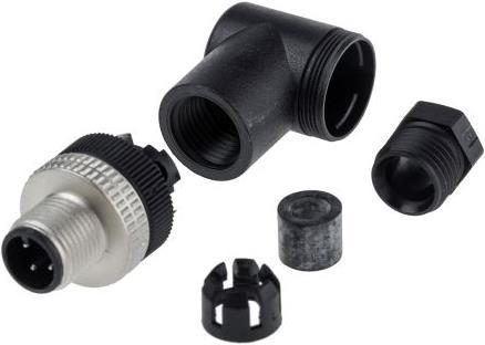 TE Sensors Anschlussstecker M12 4-polig abgewinkelt